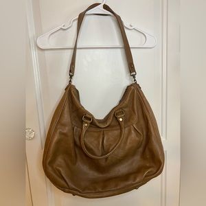 Brown leather bigger bag/purse